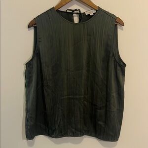 Loft Green Sleeveless Tank Top, Womens Medium